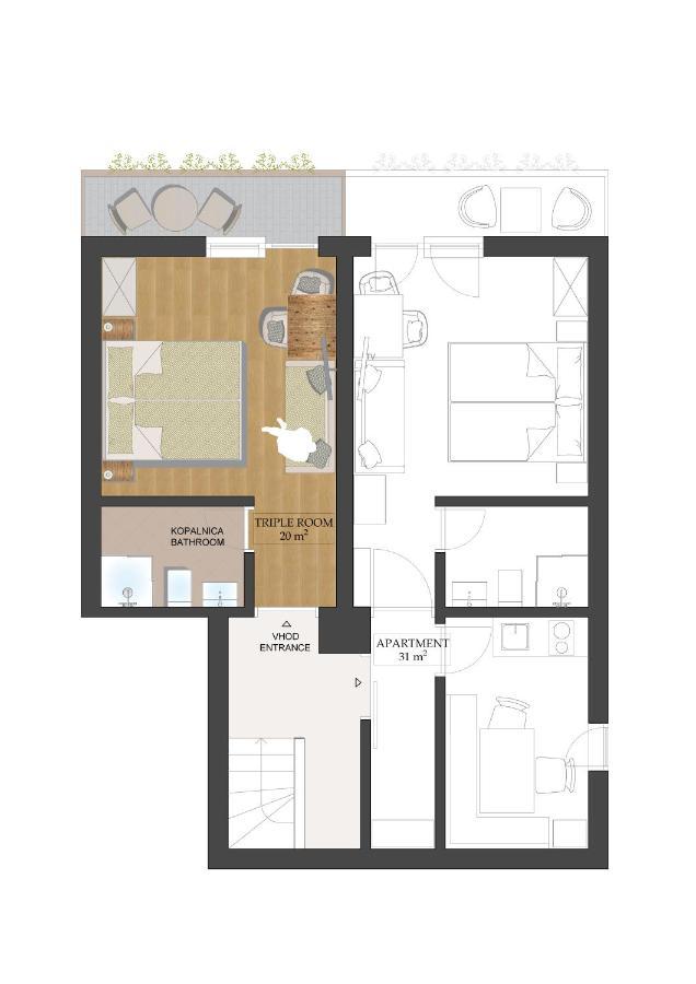 Apartments And Rooms Razen Bohinj Exterior foto